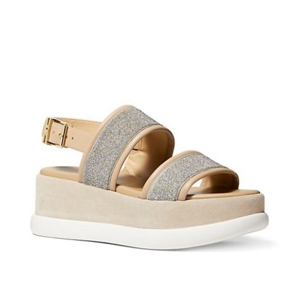 $89 NWT (8.5 & 9.5) Michael Michael Kors Presley Platform Sandal